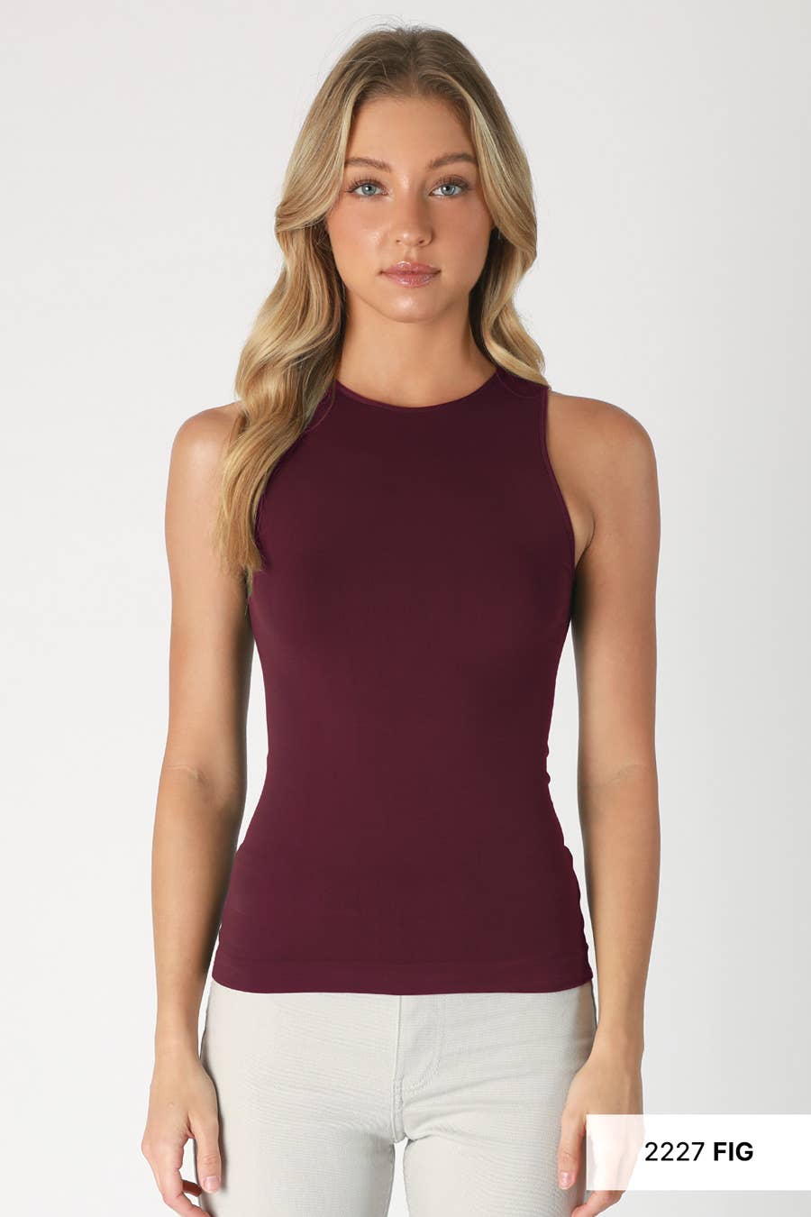 NikiBiki Basic Jersey Tank : Fig