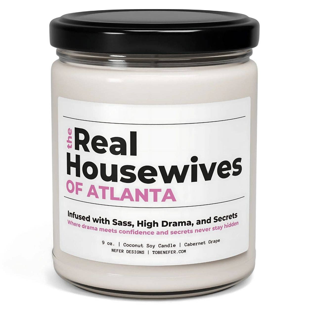 The Real Housewives of North Attleboro Candle: Ocean Breeze