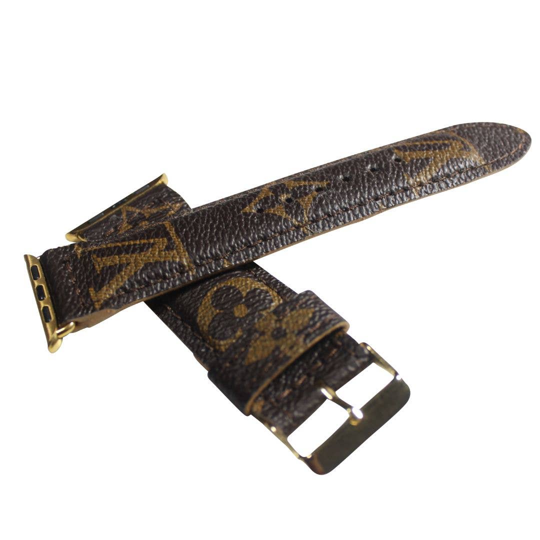 Upcycled Louis Vuitton Apple Watch Band