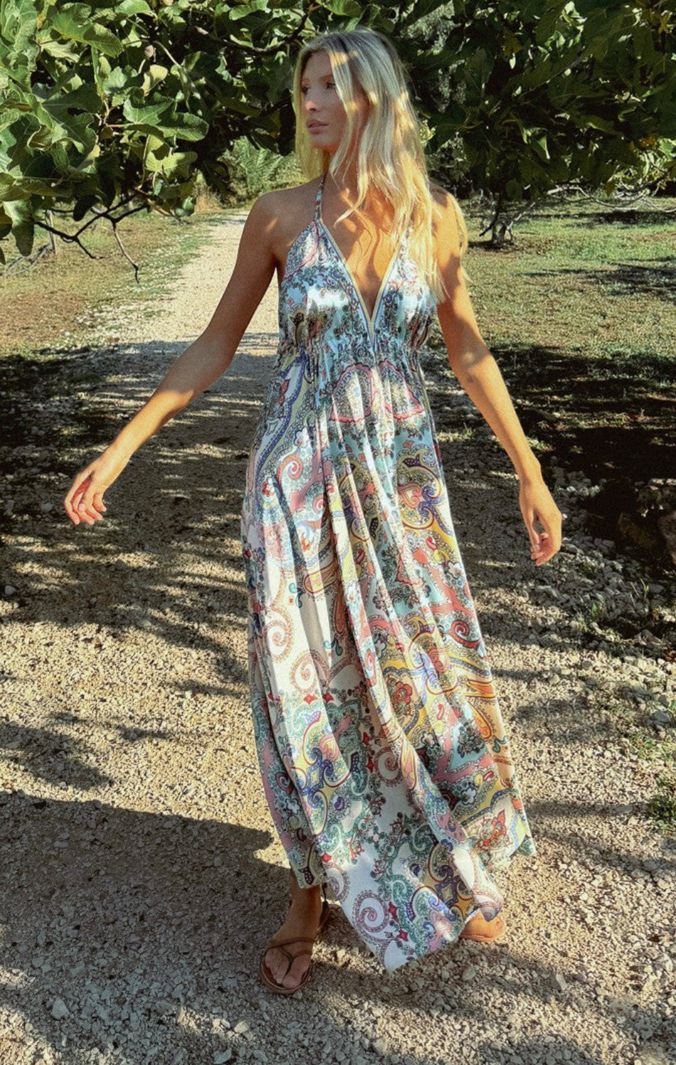 Long Satin Dress – Simply North Boutique