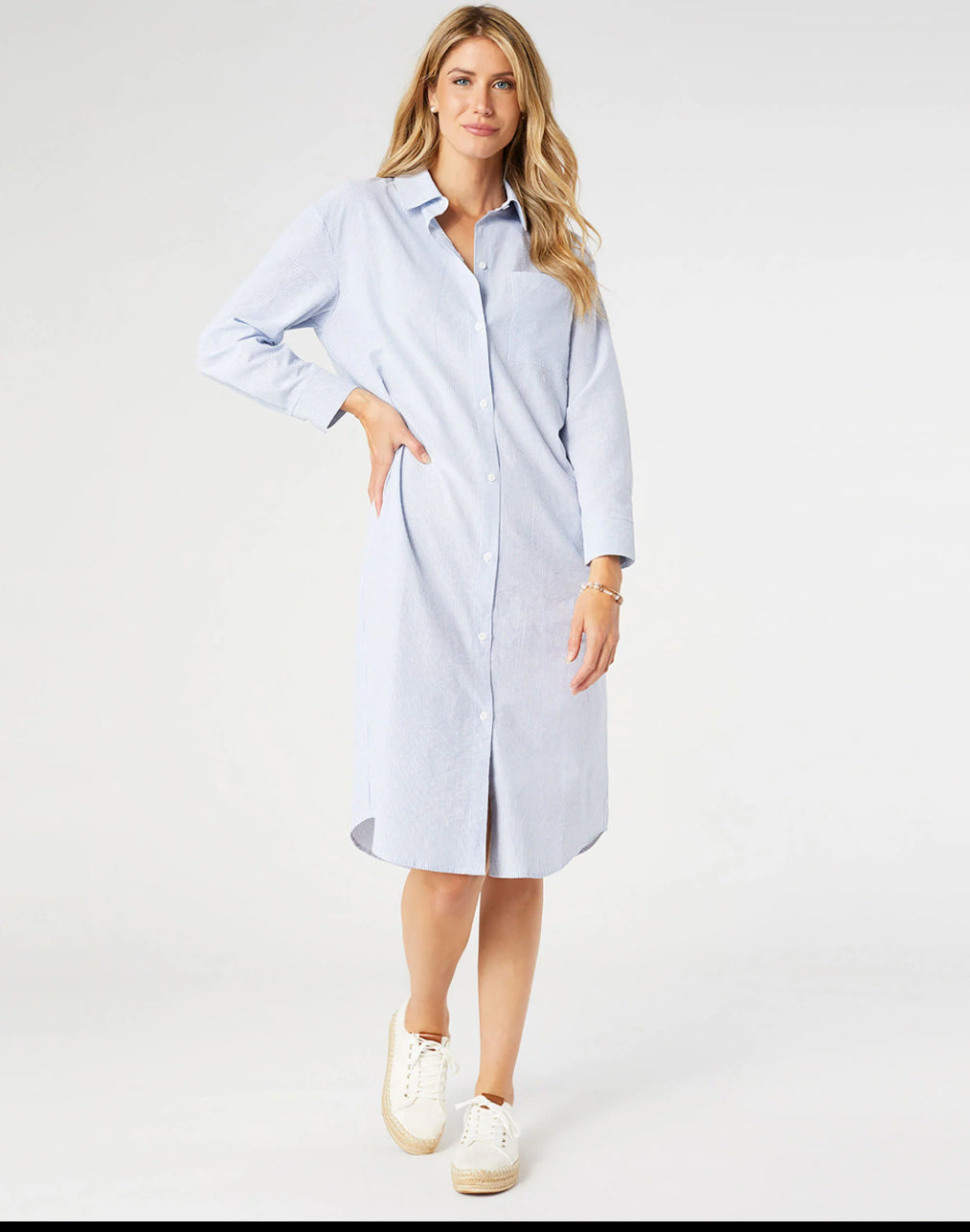 Button Down Maxi Dress