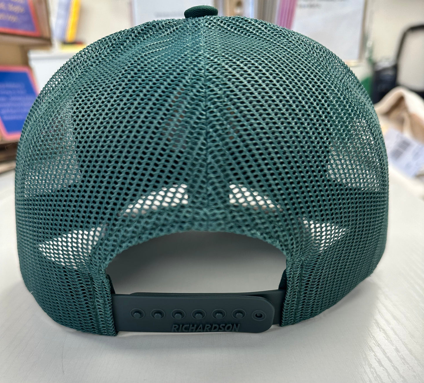 Shamrock Hat or Shamrock BFHS hat with number of your athlete on side of mesh portion of hat