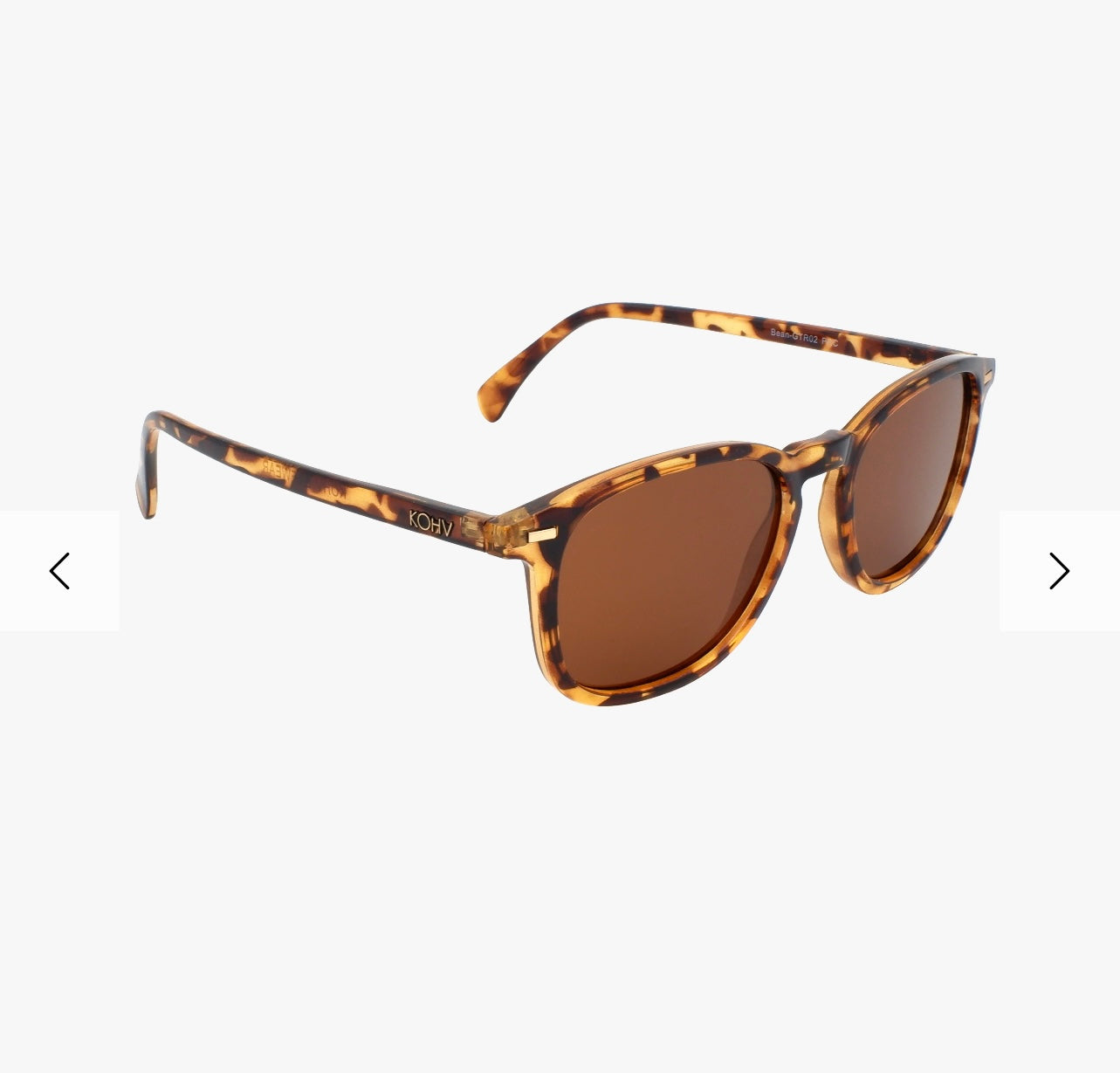 Polarized Bean Classic Tortoise Sunglasses