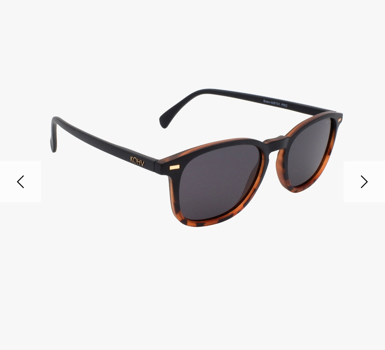 Polarized Bean Midnight Fade Sunglasses