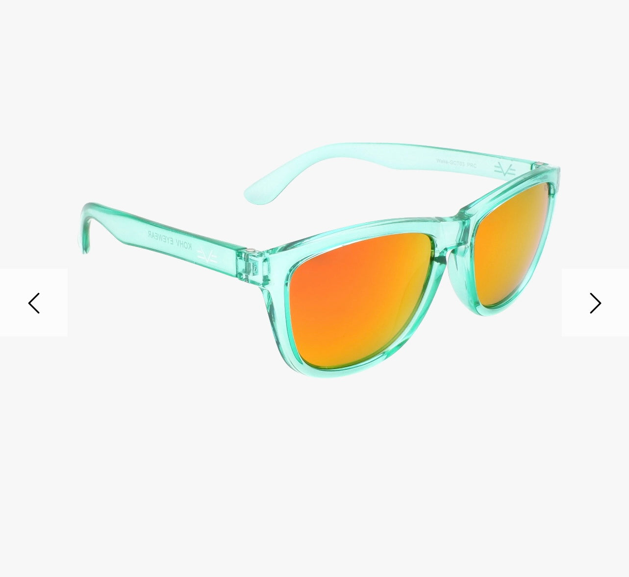 Polarized Wake Aqua Fire Sunglasses