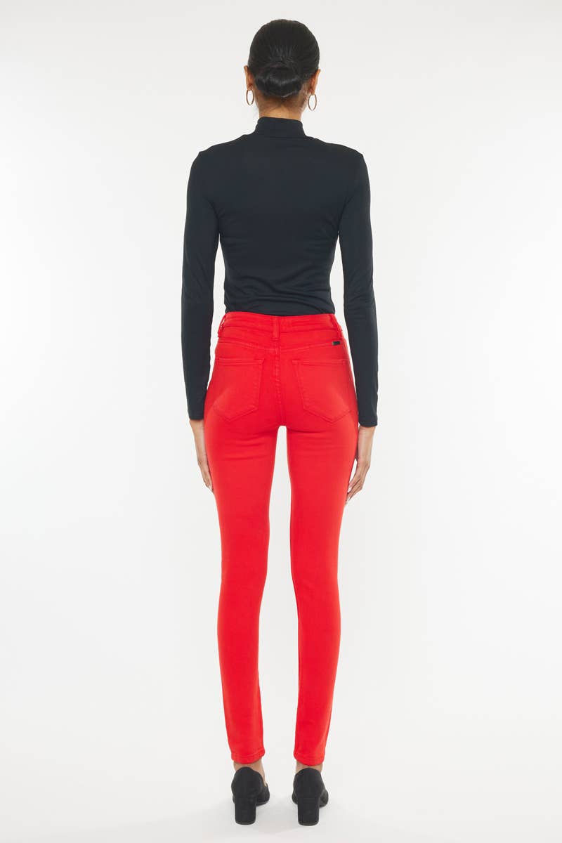 Kancan Red Jeans