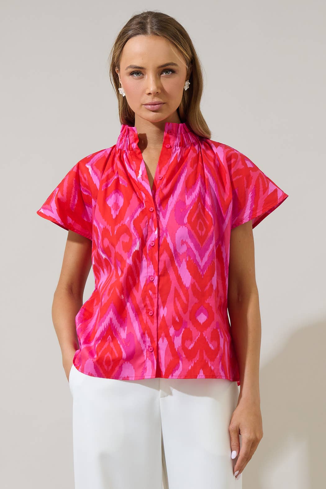 Mock Neck Top