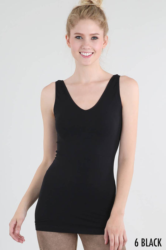 NikiBiki - Reversible Tank Top: Black