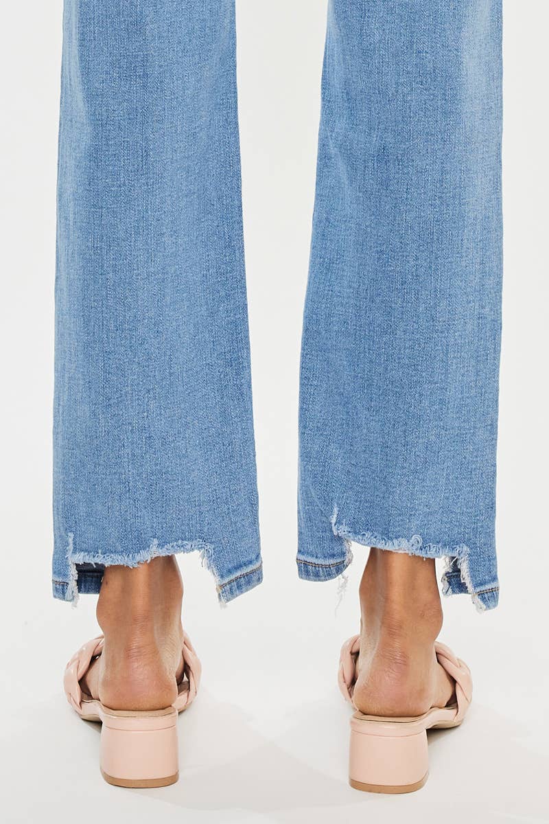 Breanne High Rise Straight Jeans