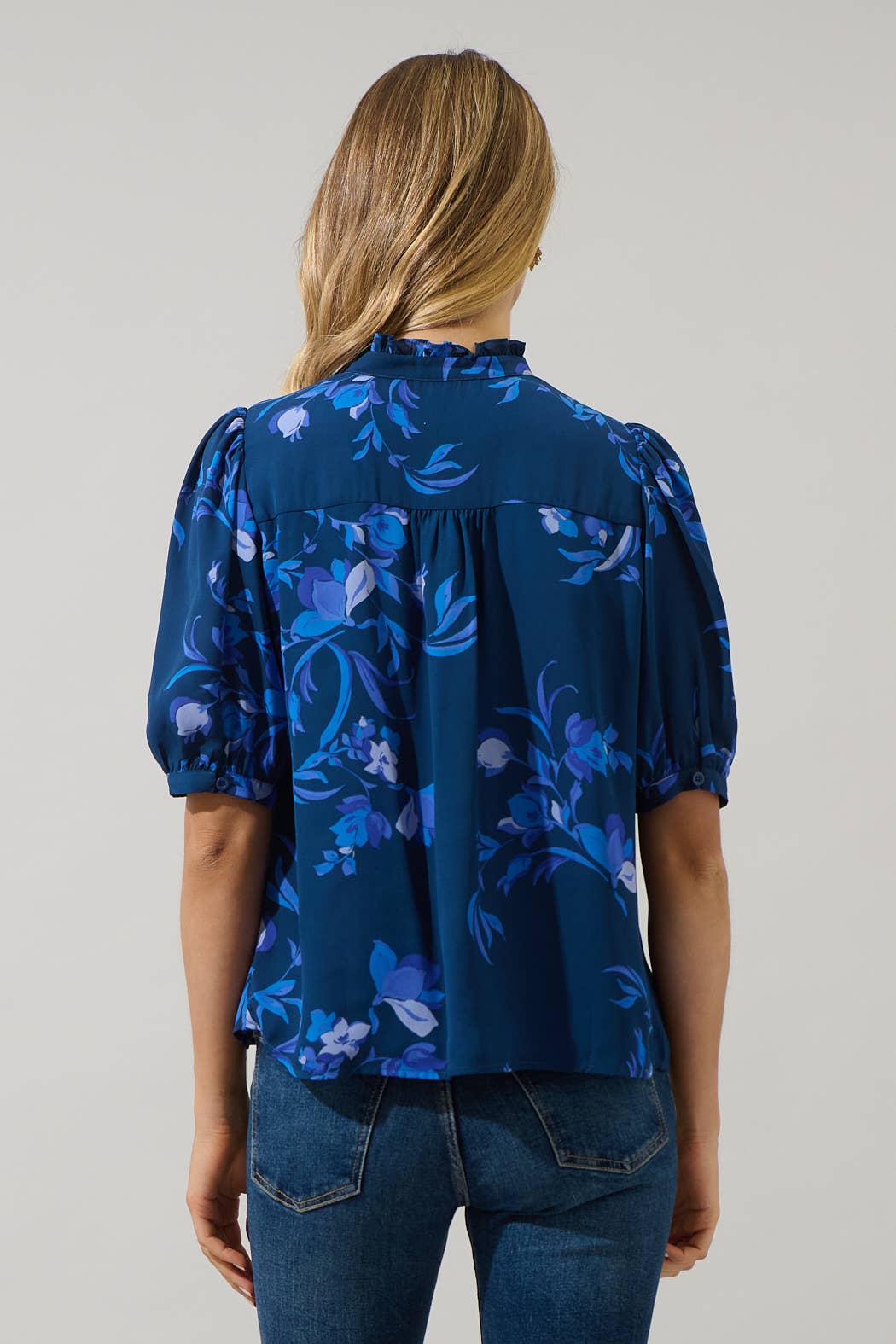 Niva Floral Elysia Pleated Blouse