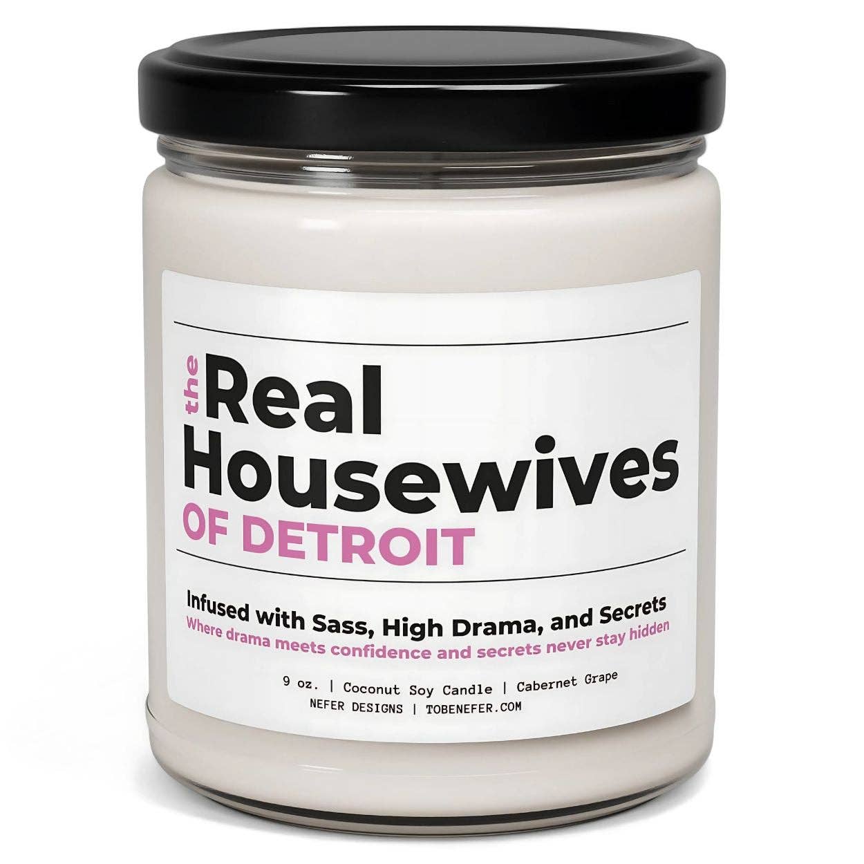 The Real Housewives of North Attleboro Candle: Ocean Breeze
