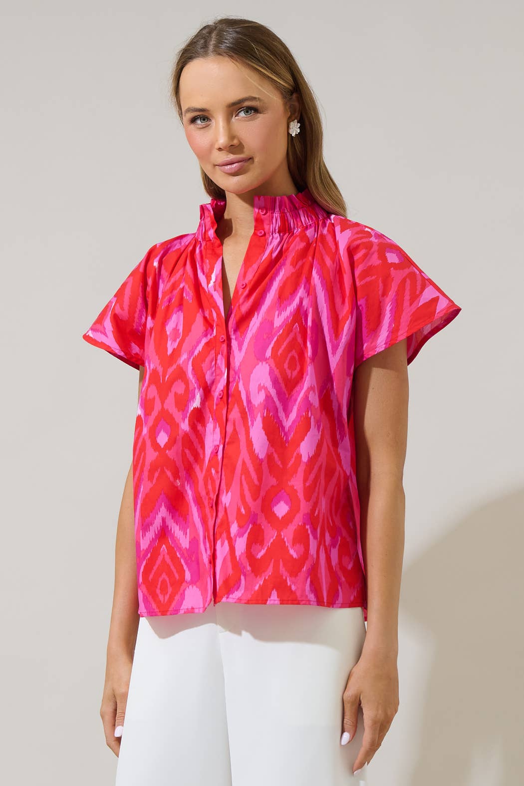 Mock Neck Top