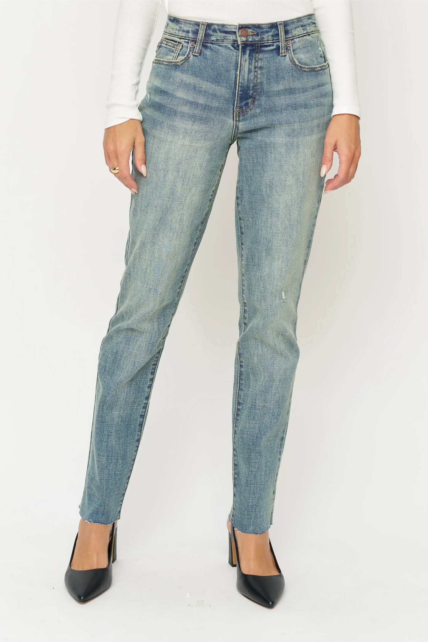 Crosby Mid Rise Relaxed Taper Jean, 4 Year Vintage : Standard