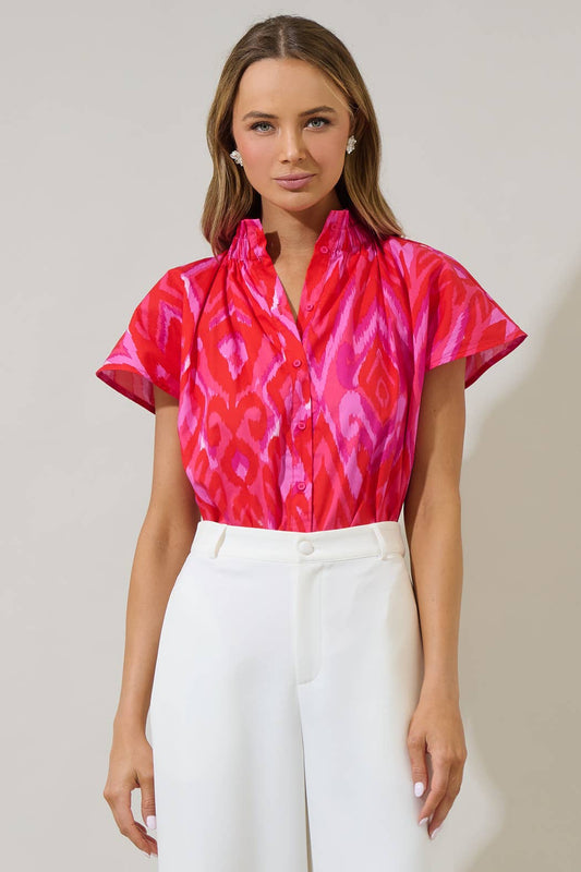 Mock Neck Top