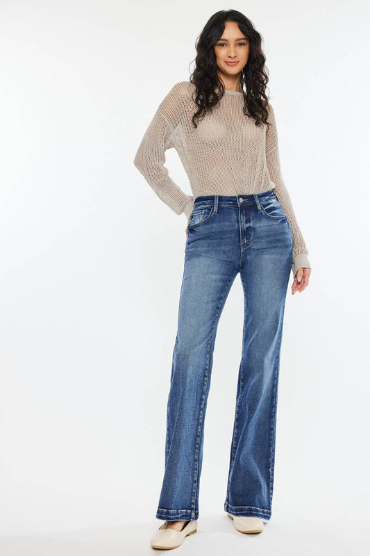 Avonlea High Rise Wide Leg Flare Jeans