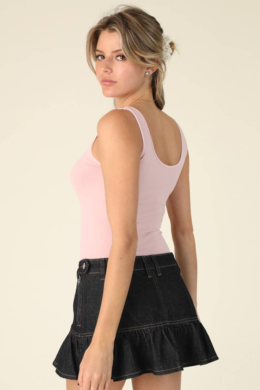 NikiBiki - Reversible Tank Top: Navy