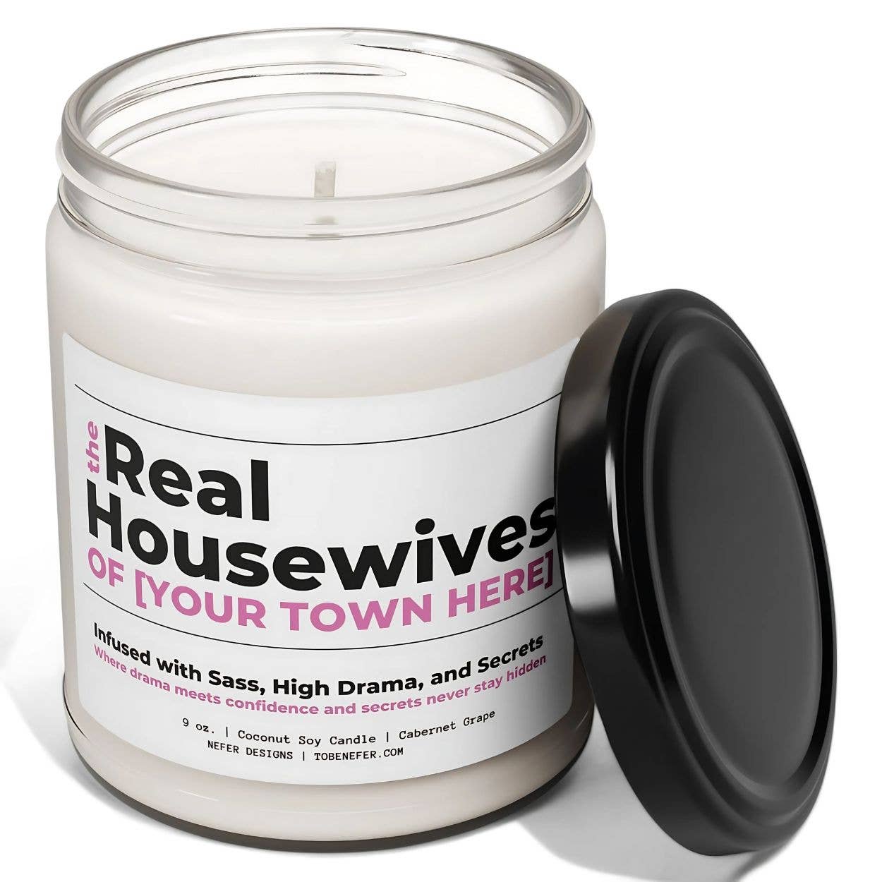 The Real Housewives of North Attleboro Candle: Ocean Breeze