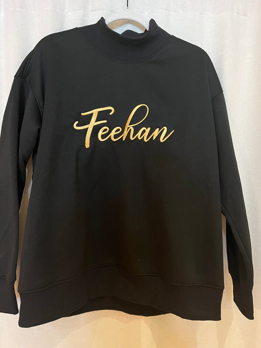Feehan Mock Neck Sweatshirt