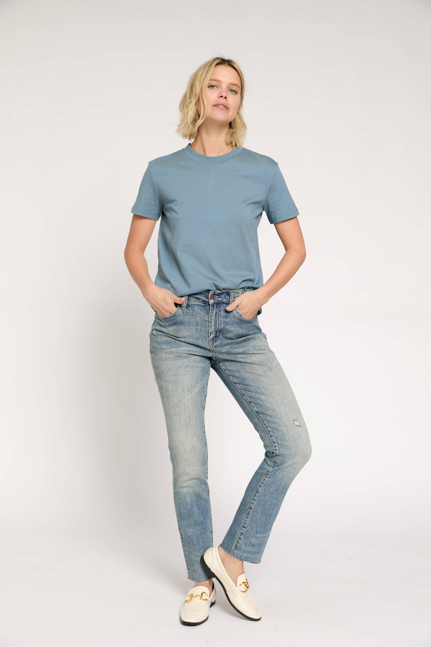 Crosby Mid Rise Relaxed Taper Jean, 4 Year Vintage : Standard