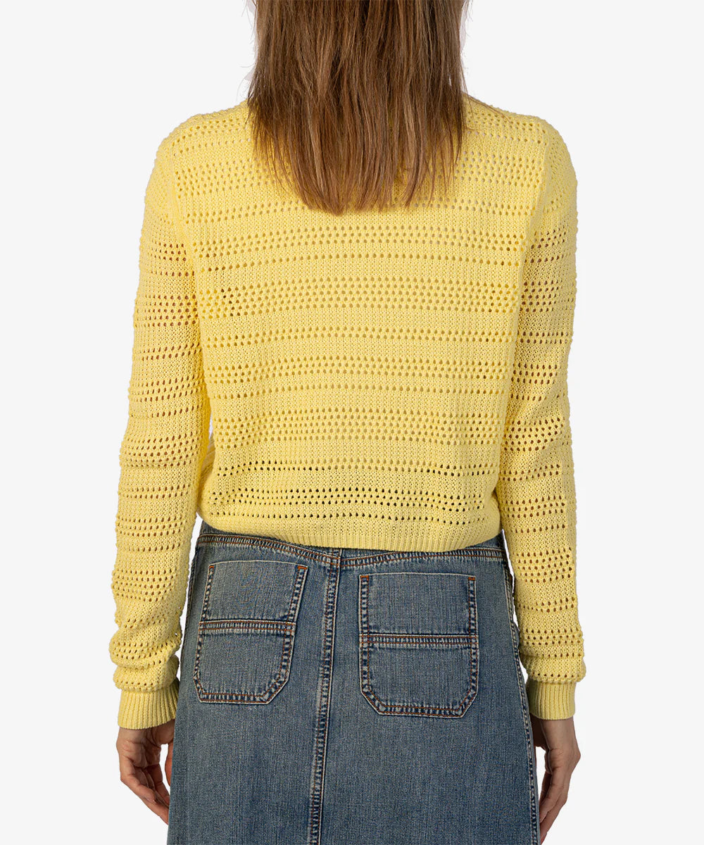 Sunshine Pullover Crop Sweater