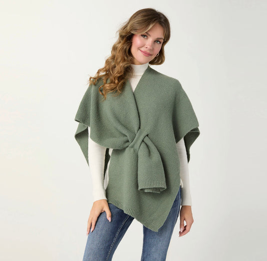 ELLORY PULL THRU WRAP-SEAFOAM