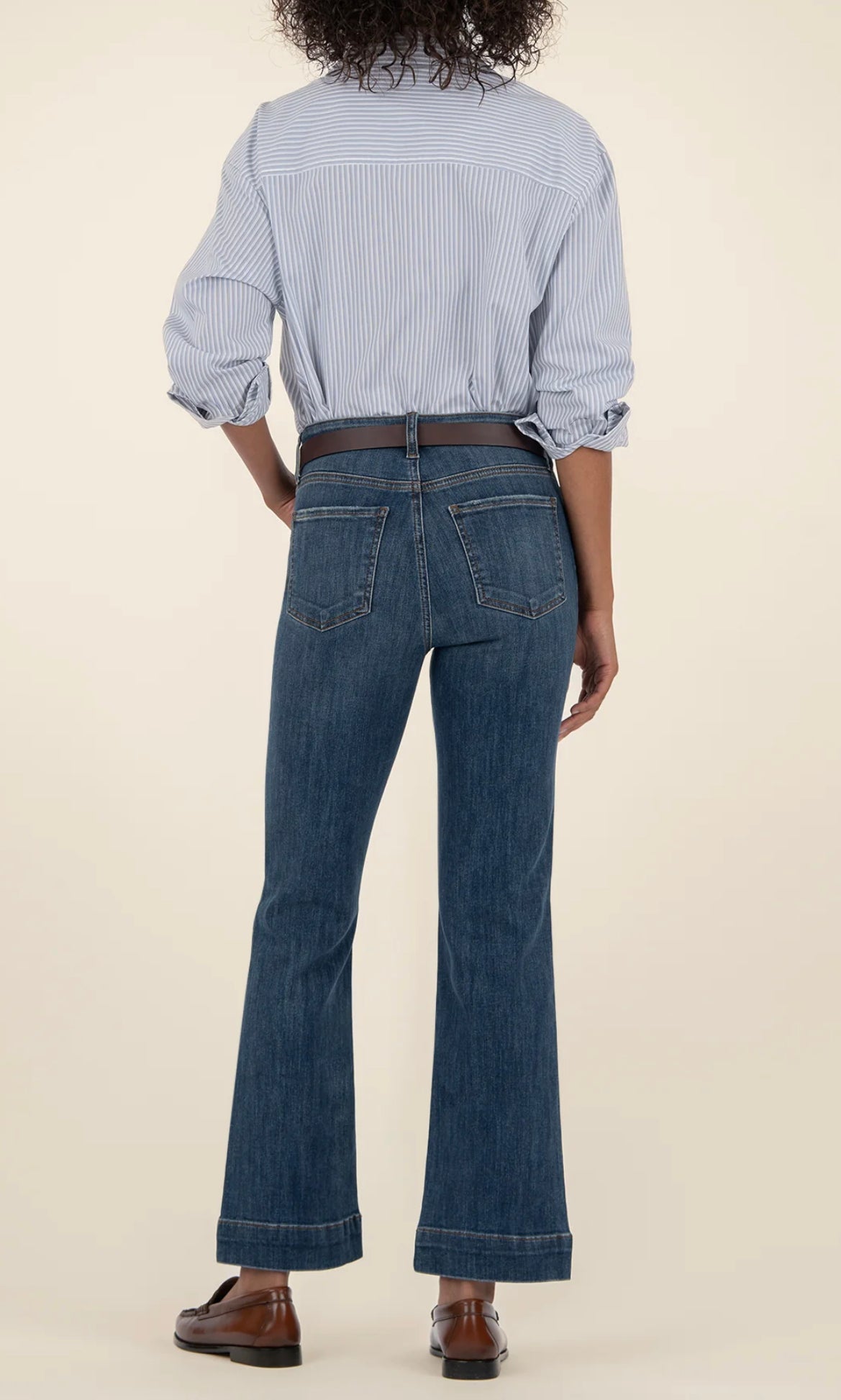 Kut from the Kloth Kelsey High Rise Ankle Flare Jeans