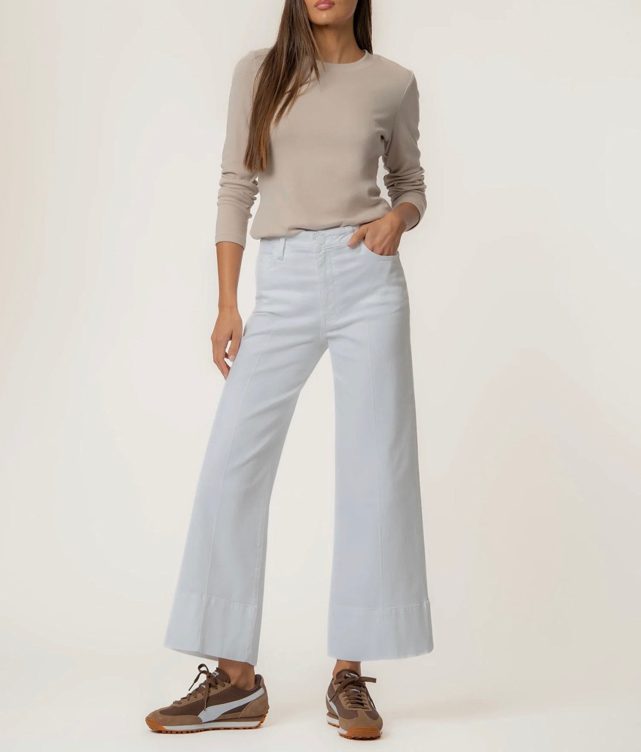 Meg High Rise Wide Leg Jeans
