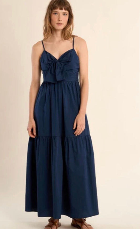 Navy Bow Dress