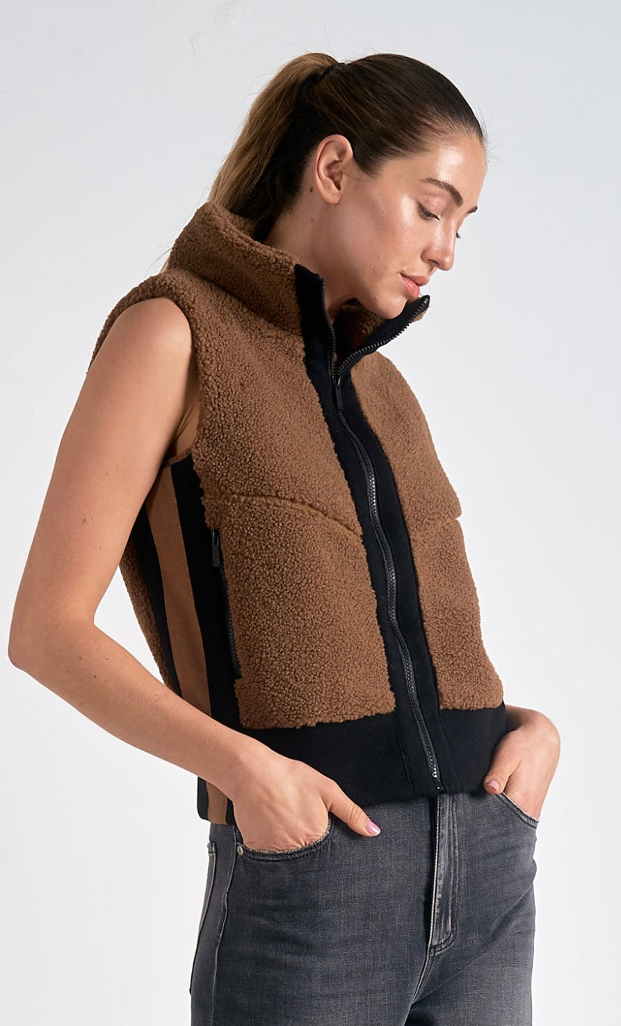 Vest zip up