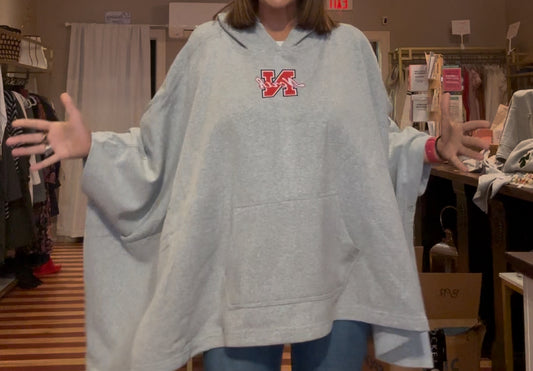 North, Feehan, Attleboro Sweatshirt Poncho