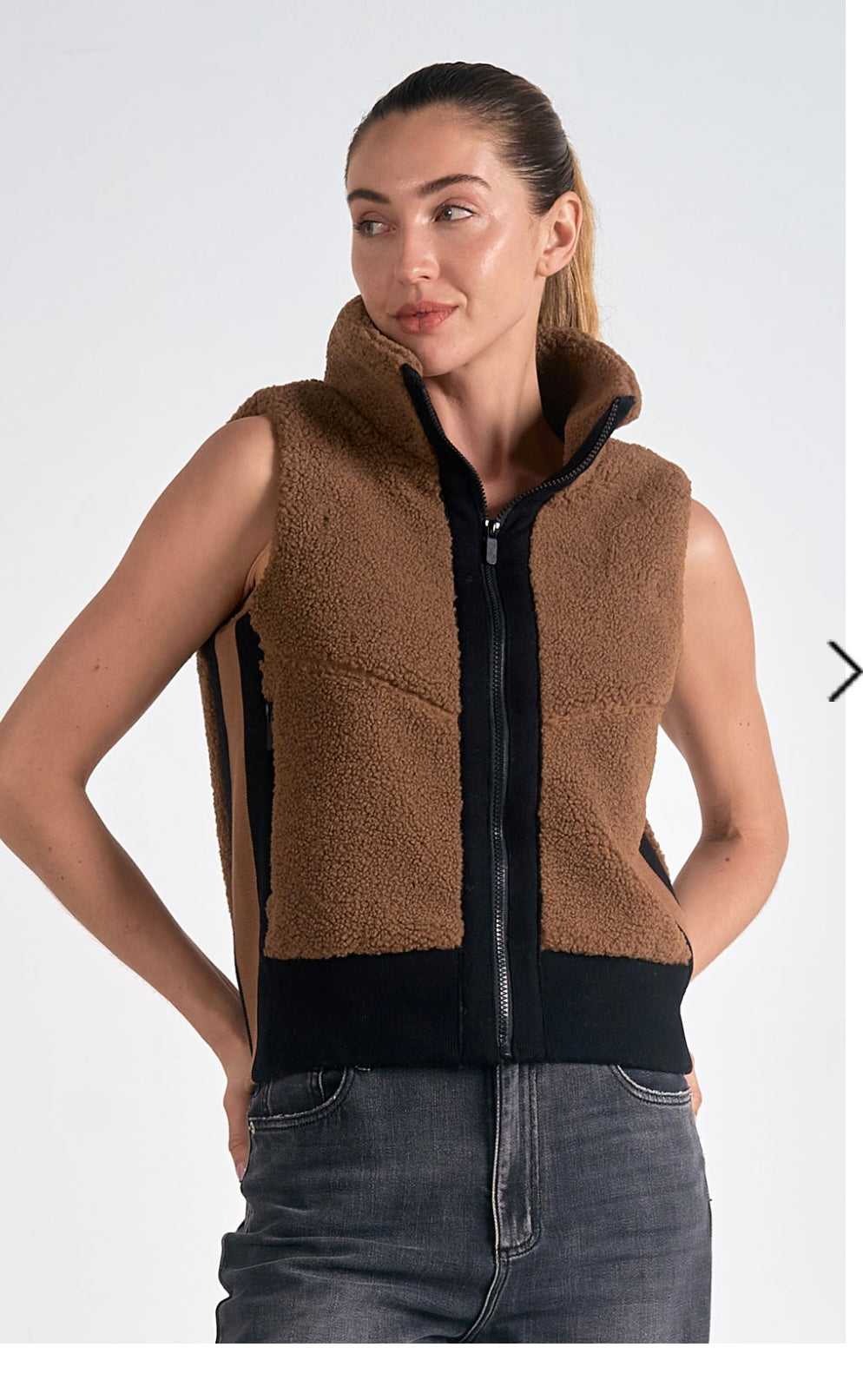 Vest zip up