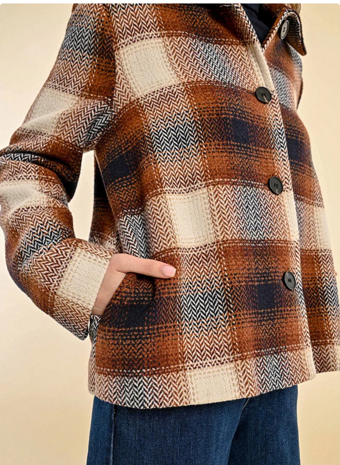 Plaid Coat