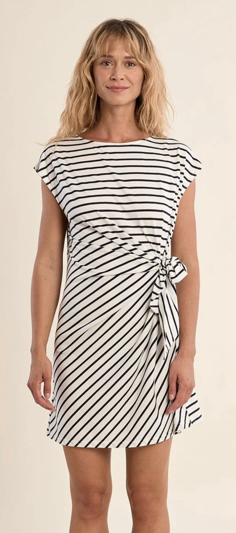 Short, Striped Dress