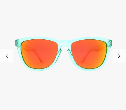 Polarized Wake Aqua Fire Sunglasses