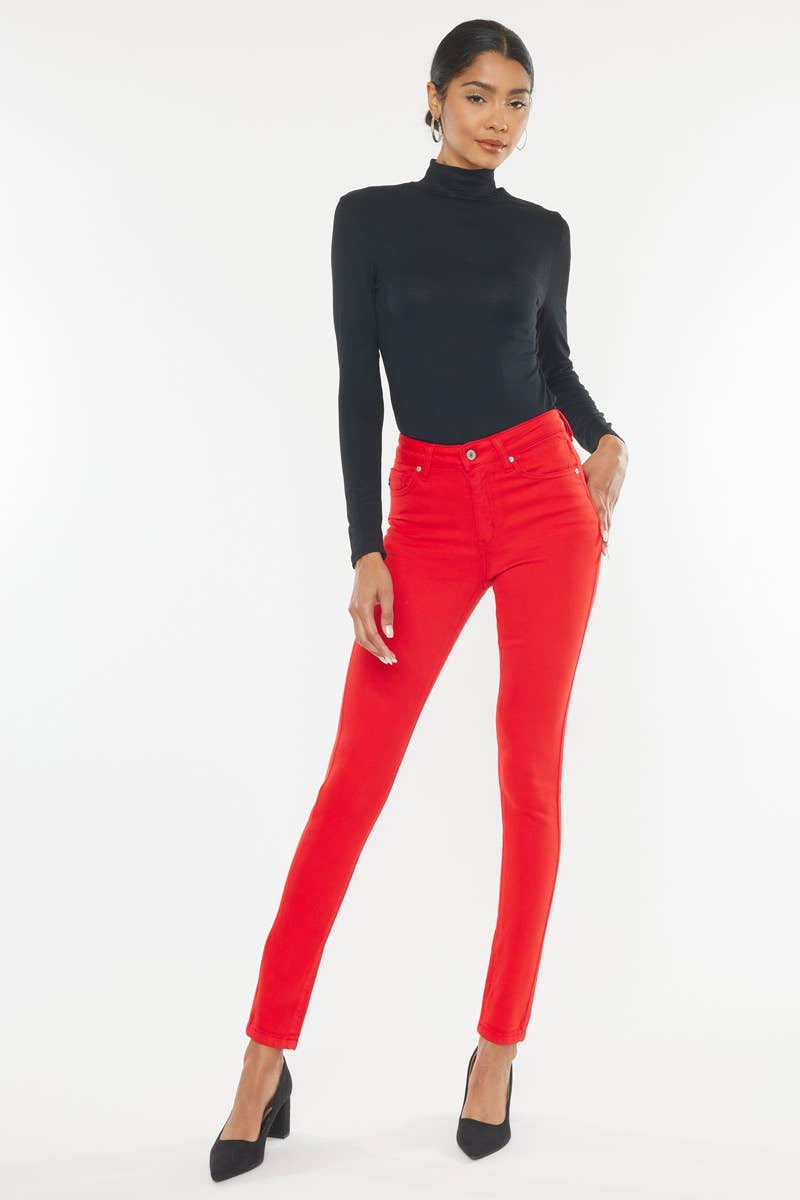 Kancan Red Jeans