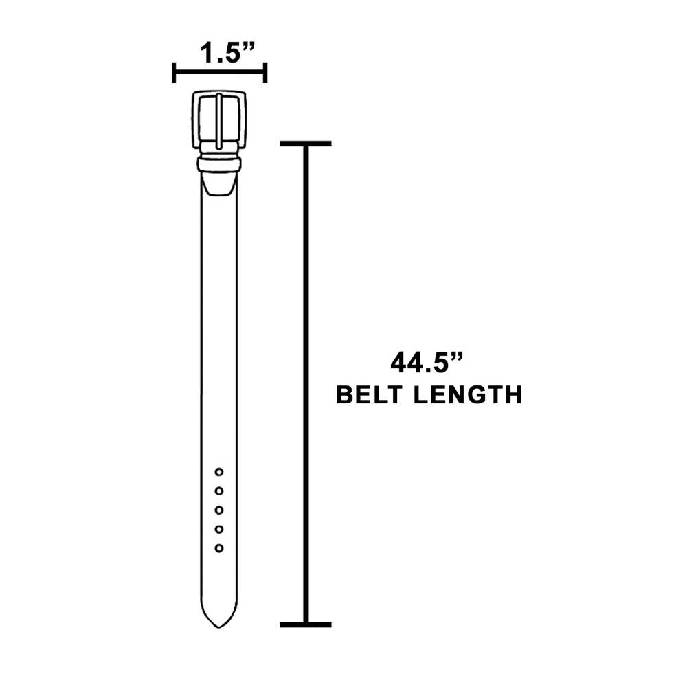 Wide Braided Vegan Leather Oval Buckle Belt: BR