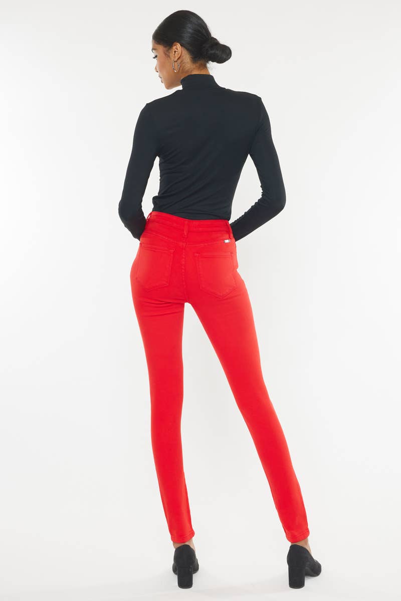 Kancan Red Jeans
