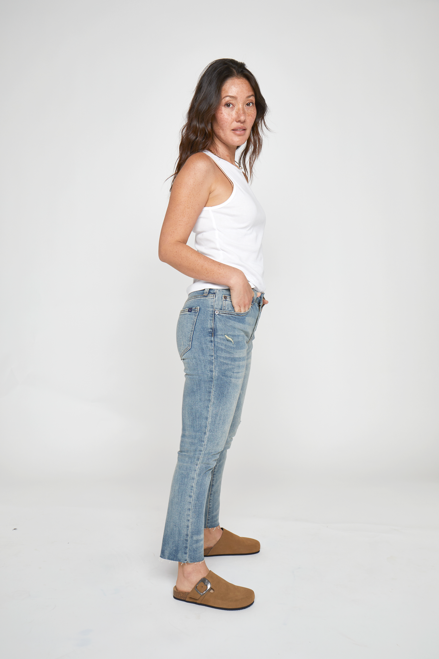 Crosby Mid Rise Relaxed Taper Jean, 4 Year Vintage : Standard