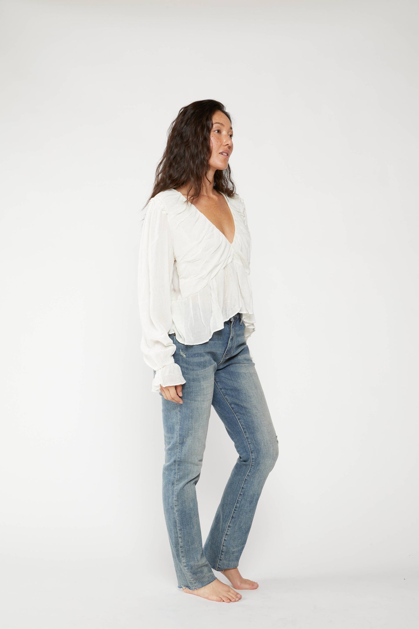 Crosby Mid Rise Relaxed Taper Jean, 4 Year Vintage : Standard