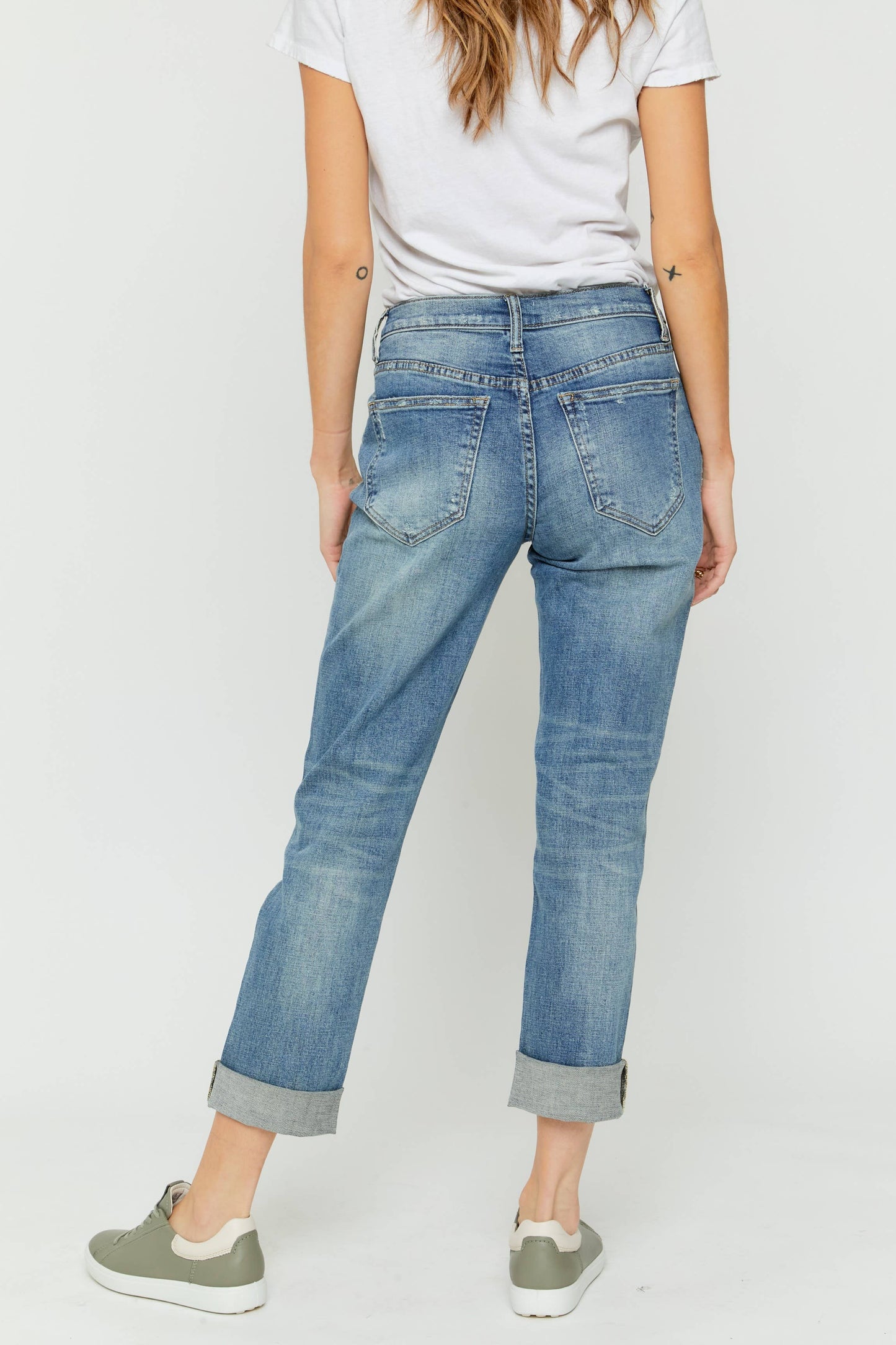 Crosby Mid Rise Relaxed Taper Jean, 4 Year Vintage : Standard