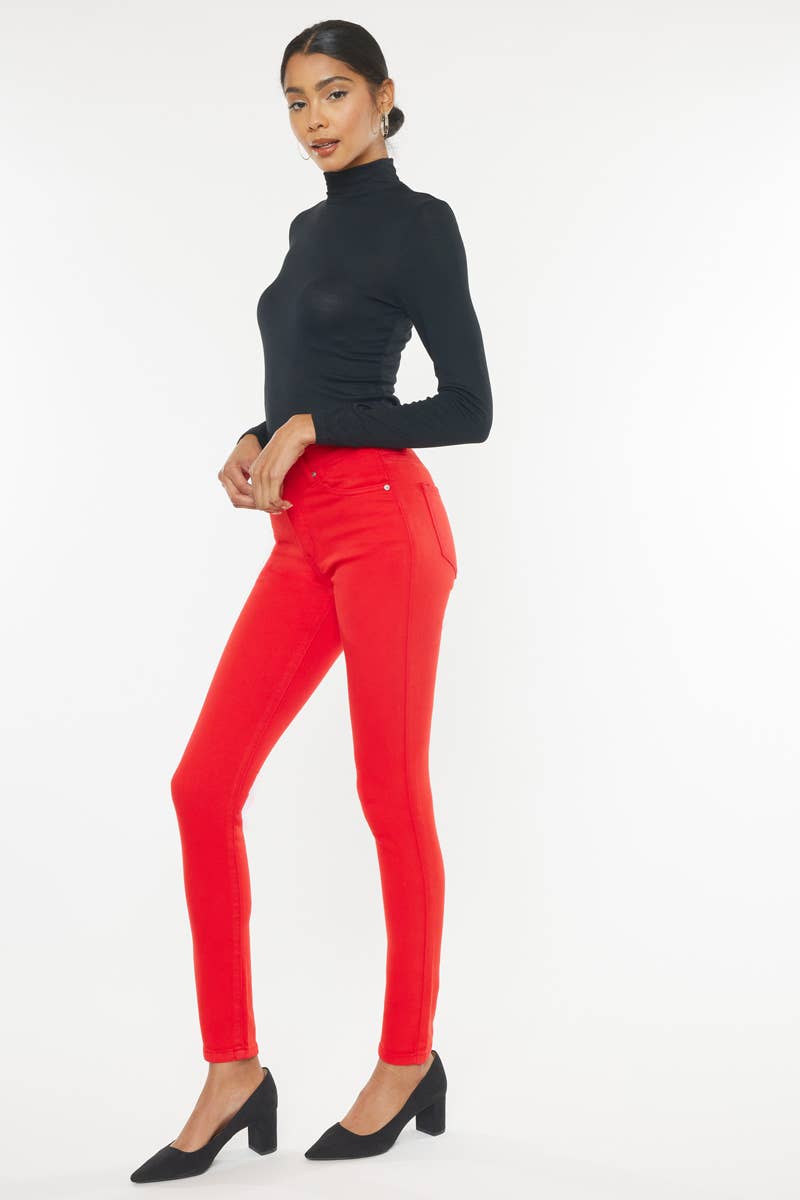 Kancan Red Jeans