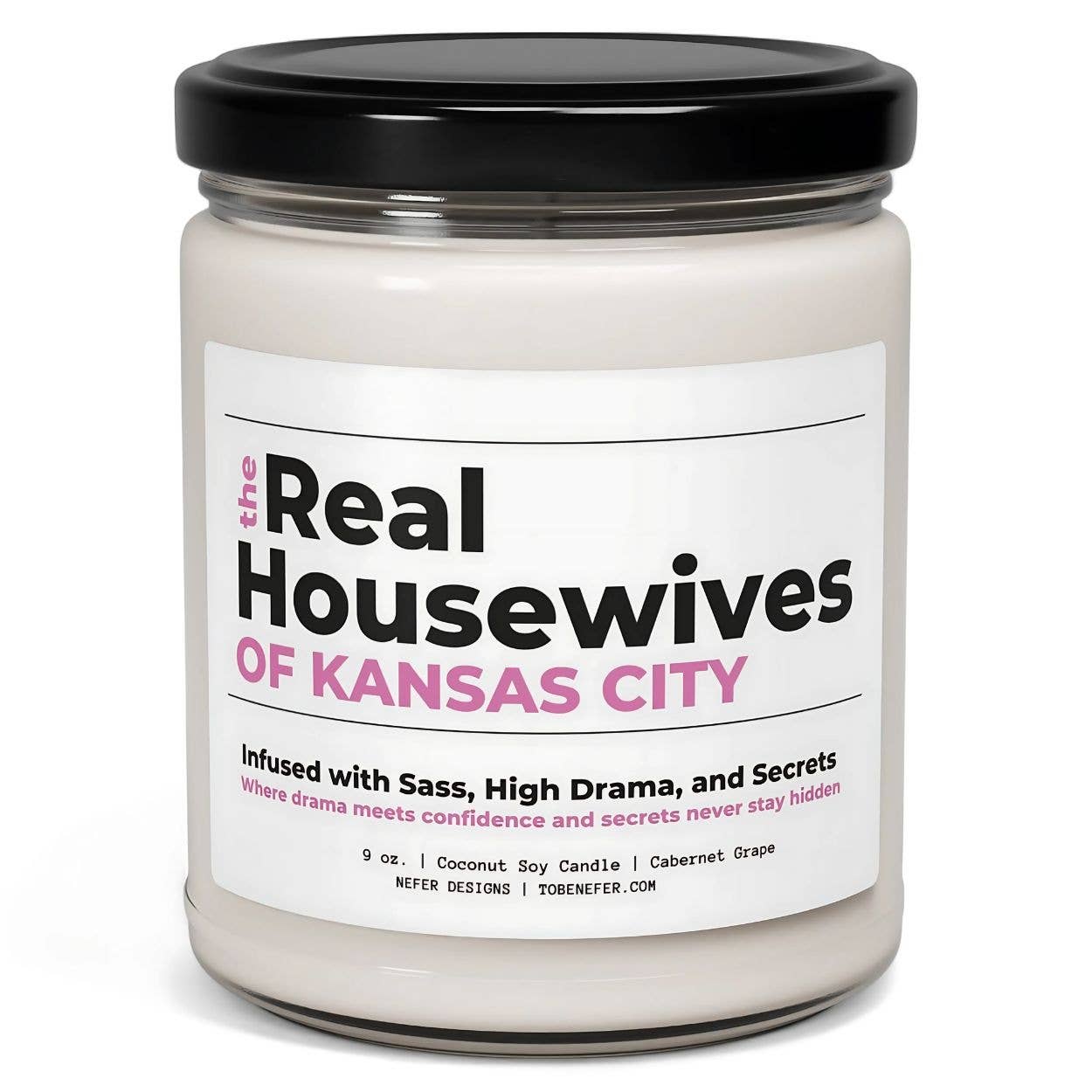 The Real Housewives of North Attleboro Candle: Ocean Breeze