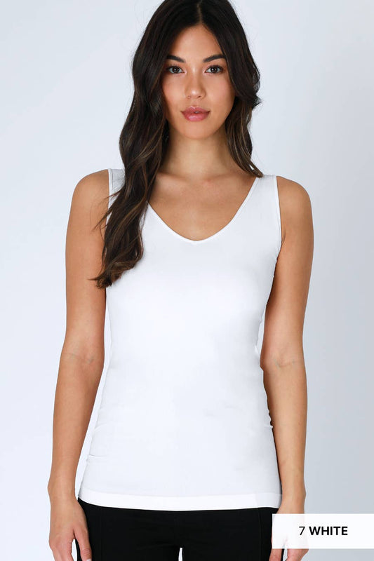NikiBiki - Reversible Tank Top: White