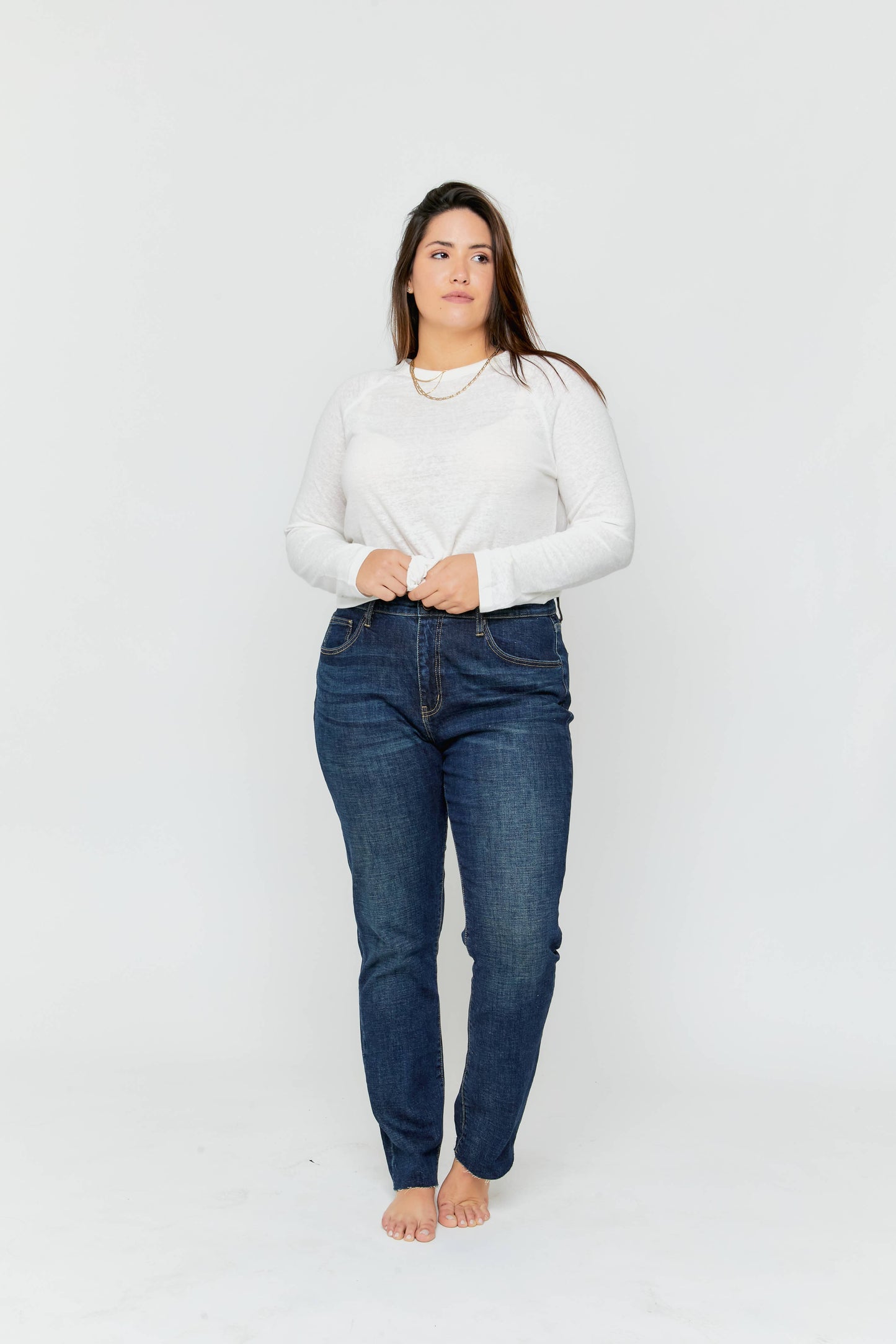 Crosby Mid Rise Relaxed Taper Jean, Ralph : Standard