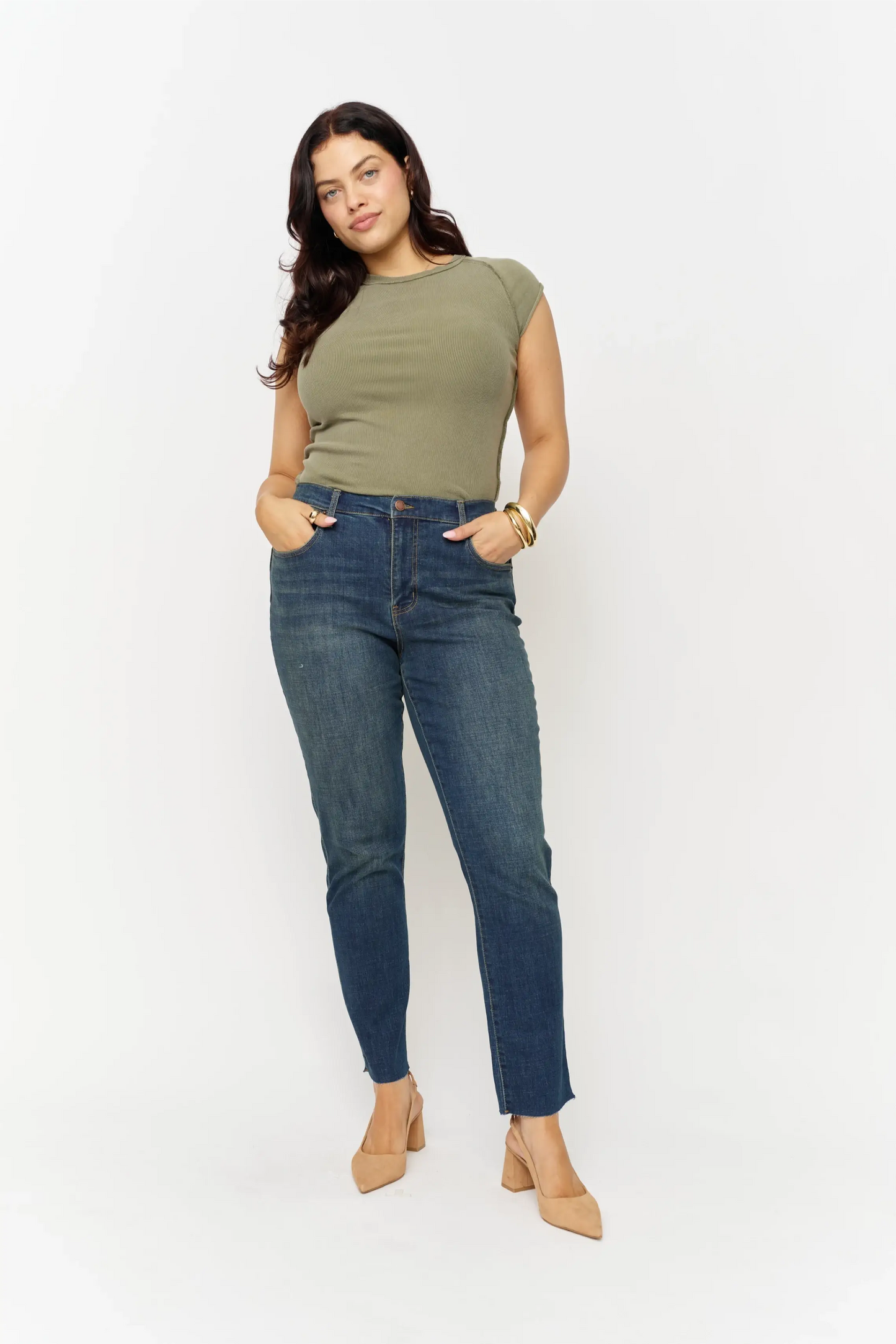 Crosby Mid Rise Relaxed Taper Jean, Ralph : Standard
