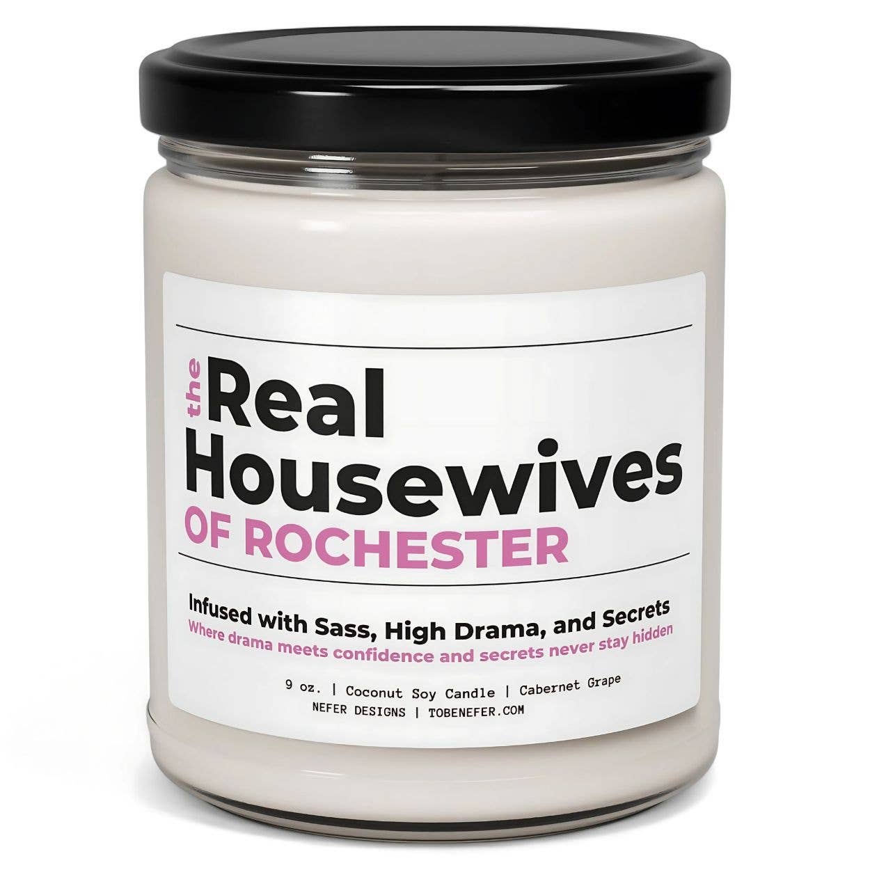 The Real Housewives of North Attleboro Candle: Ocean Breeze