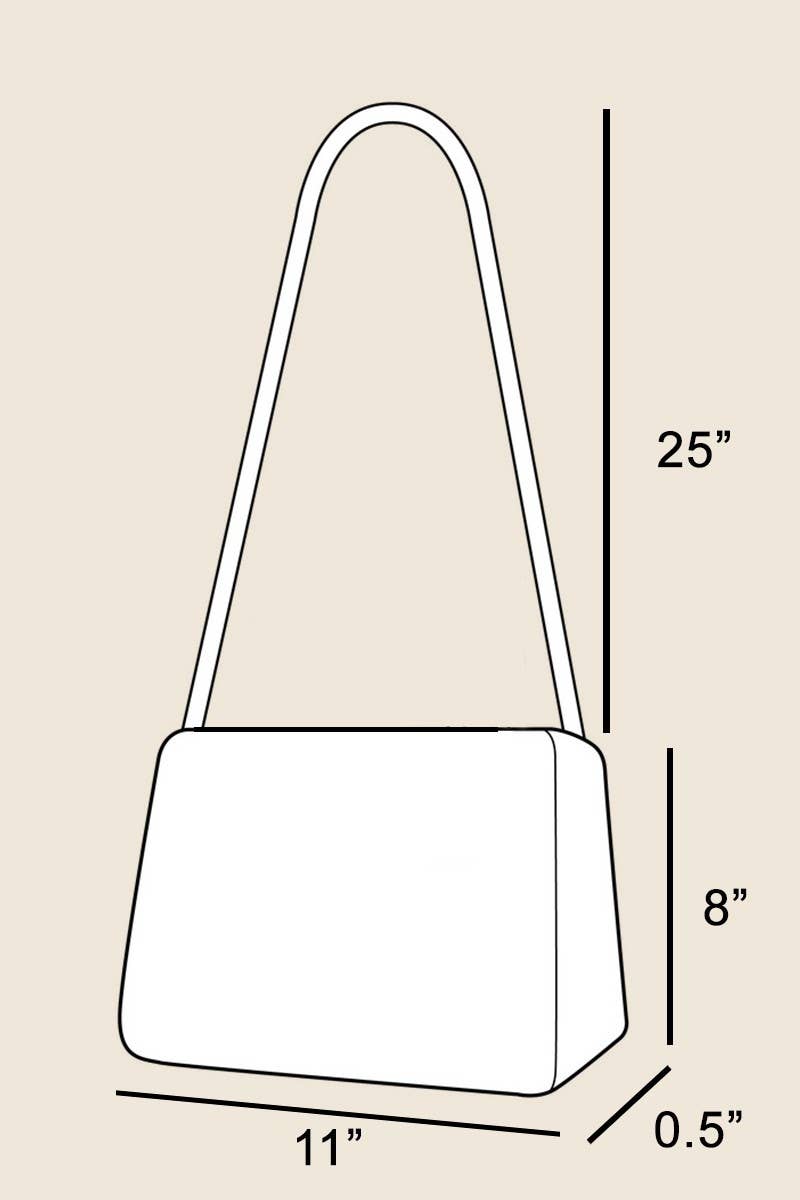 Layered Paper Braided Envelope Clutch Bag: TA