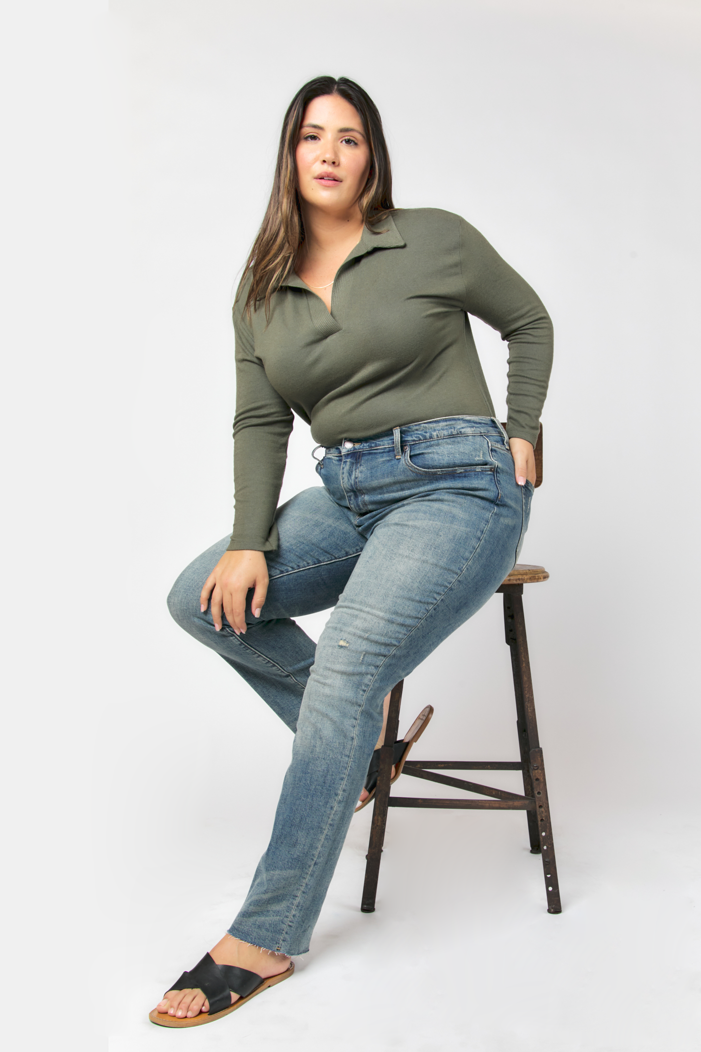 Crosby Mid Rise Relaxed Taper Jean, 4 Year Vintage : Standard